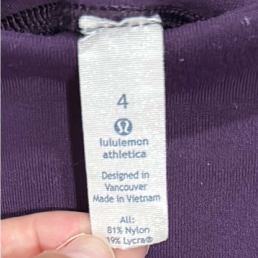 lululemon athletica Purple Leggings for Ultimate Comfort 28” - Picture 2 of 5